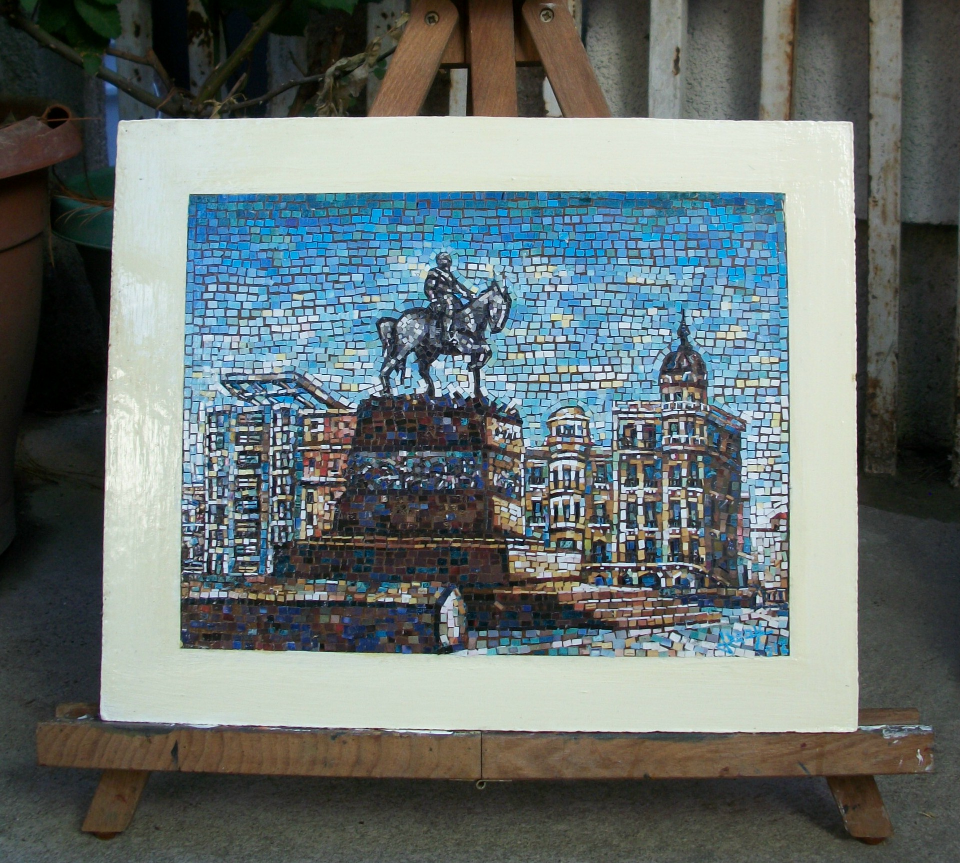 Monumento a Gervacio Artigas en Plaza Independencia, Montevideo Uruguay